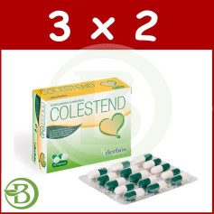 Pack 3x2 Colestend 60 Gélules Derbos (Nouvelle Formule)