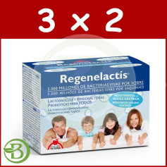 Pack 3x2 Regenelactis 20 Enveloppes Intersa