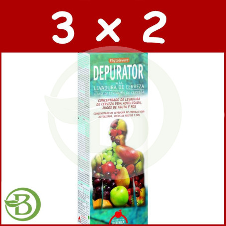 Pack 3x2 Depurator 250Ml. Intersa