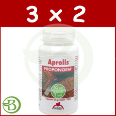 Pack 3x2 Aprolis Proponorm 120 Gélules Intersa