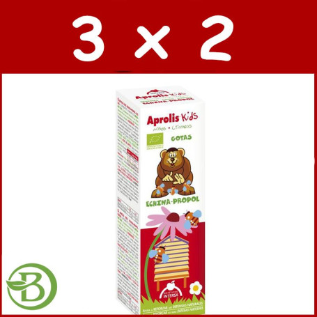 Pack 3x2 Aprolis Kids Echina-Propol BIO 50Ml. Intersa