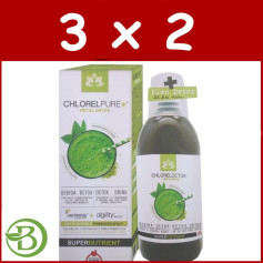 Pack 3x2 Chlorelpure Metal Detox 500Ml. interse