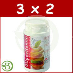 Pack 3x2 Oligovitamine 60 Gélules Intersa