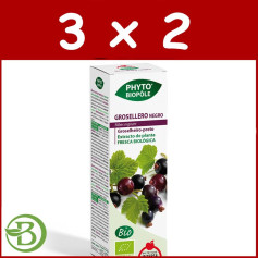 Pack 3x2 Phyto-Biopole Cassis Bio 50Ml. interse