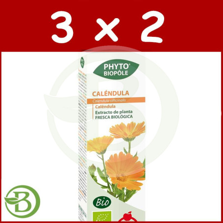 Pack 3x2 Phyto-Biopole Caléndula Bio 50Ml. Intersa