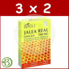 Pack 3x2 Gelée Royale 500Mg. 20 Ampoules Intersa