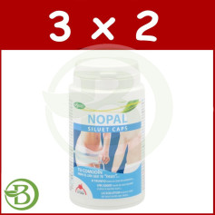 Pack 3x2 Bisiluet Nopal 80 Gélules Intersa