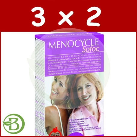 Pack 3x2 Menocycle Sofoc 30 Perlas Intersa