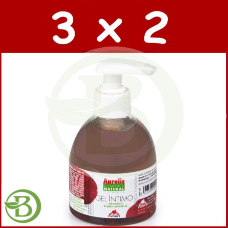 Pack 3x2 Gel Íntimo de Propóleo 200Ml. Intersa