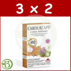 Pack 3x2 Caps Cardus 60 Gélules Intersa