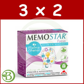 Pack 3x2 Memostar Focus 30 Sobres Intersa