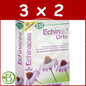 Pack 3x2 Echinaid Urto 30 Cápsulas ESI - Trepat Diet