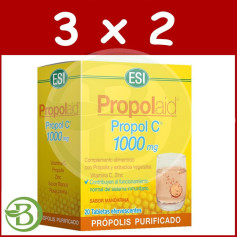 Pack 3x2 Propolaid Propol C 20 Comprimés ESI - Trepat Diet