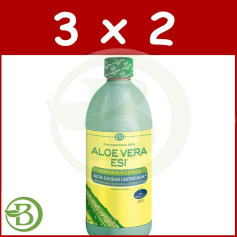 Pack 3x2 Aloe Vera Pur Jus 1Lt. ESI - Régime Trepat