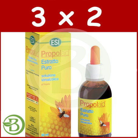 Pack 3x2 Propolaid Extracto Puro Hidroalcohólico de Própolis 50Ml. ESI - Trepat Diet