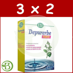 Pack 3x2 Depurerbe Forte 45 Tabletas Esi