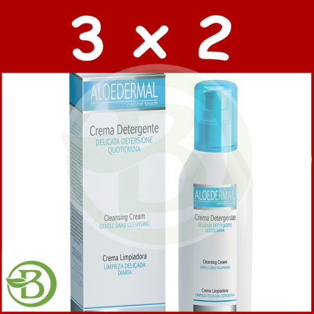 Pack 3x2 Aloedermal Crema Limpiadora 200Ml. Esi