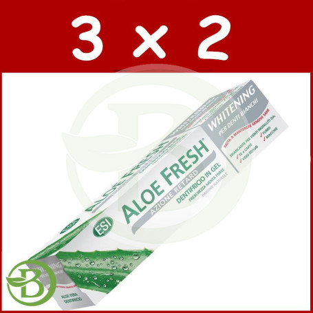 Pack 3x2 Aloefresh Gel Blanqueador Retard 100Ml. Esi