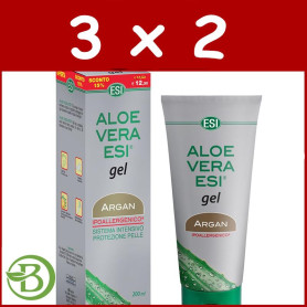 Pack 3x2 Gel de Aloe Vera con Argán 200Ml. Esi