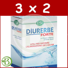 Pack 3x2 Diurerbe Forte 40 Comprimés ESI - Trepat Diet