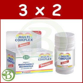 Pack 3x2 Multicomplex Senior 30 Tabletas ESI - Trepat Diet