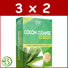 Pack 3x2 Colon Cleanse Lax Forte 30 Gélules Trepa Diet-Esi