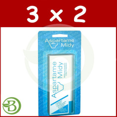 Pack 3x2 Aspartame Midy 500 Comprimés Esi