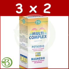 Multicomplex Potasio + Magnesio 90 Tabletas ESI - Trepat Diet