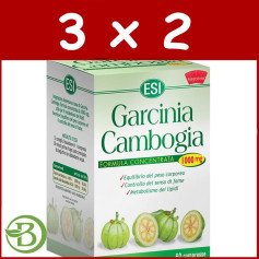 Pack 3x2 Garcinia Cambogia 60 Comprimidos ESI