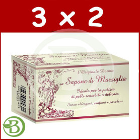 Pack 3x2 Jabón de Marsella en Pastilla 200Gr. ESI - Trepat Diet