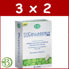 Pack 3x2 Collagenix 60 Comprimés Esi