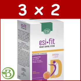 Pack 3x2 Fit Drena 24 Pocket Drink Esi