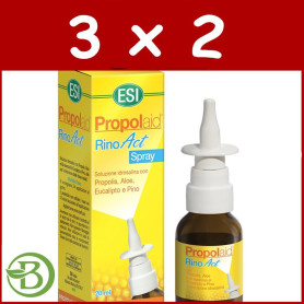 Pack 3x2 Propolaid Rino ACT Spray 20Ml. Esi