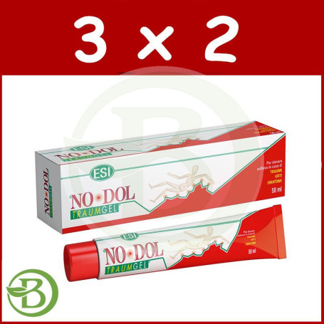 Pack 3x2 NoDol Traumgel 50Ml. ESI - Trepat Diet