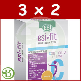 Pack 3x2 Fit Apetito 60 Tabletas Esi