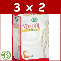 Pack 3x2 Nodol Curcuma 10 Gélules Esi