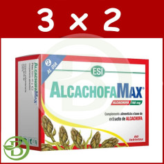 Pack 3x2 ArtichokeMax Advanced Formulation 60 Comprimés ESI - Trepat Diet