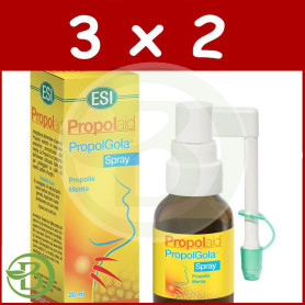 Pack 3x2 Propolaid Propolgola Spray Oral Sin Alcohol 20Ml. ESI - Trepat Diet