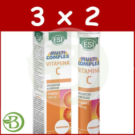 Pack 3x2 Vitamina C 1.000Mg. 20 Comprimidos Esi