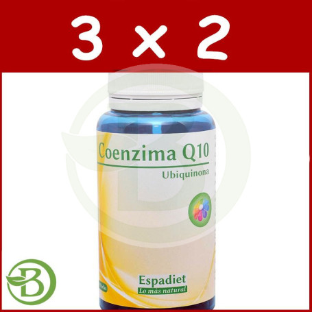 Pack 3x2 Coenzima Q10 90 Perlas Espadiet