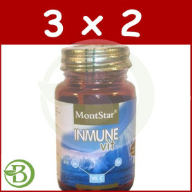 Pack 3x2 Inmune Vit 30 Cápsulas MontStar