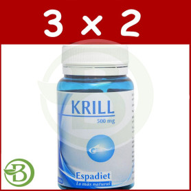 Pack 3x2 Krill 60 Perlas Espadiet