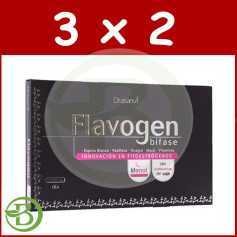 Pack 3x2 Flavogen Biphase 60 Gélules Drasanvi