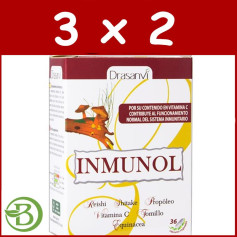 Pack 3x2 Immunol 36 Gélules Drasanvi