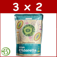 Pack 3x2 Algues Chlorelle Bio 90Gr. Drasanvi