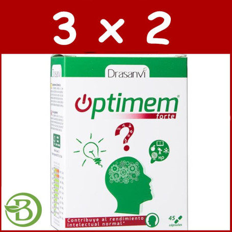 Pack 3x2 Optimem Forte 45 Cápsulas Drasanvi