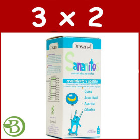 Pack 3x2 Sananitos Apetito 150Ml. Drasanvi