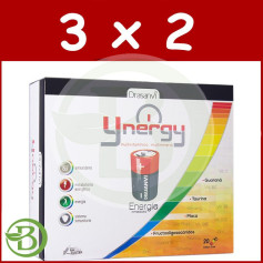 Pack 3x2 Ynergy Energie Immédiate 20 Ampoules Drasanvi