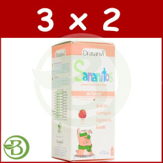 Pack 3x2 Sananitos Défenses 150Ml. Drasanvi