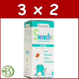 Pack 3x2 Sananitos Barriga 150Ml. Drasanvi